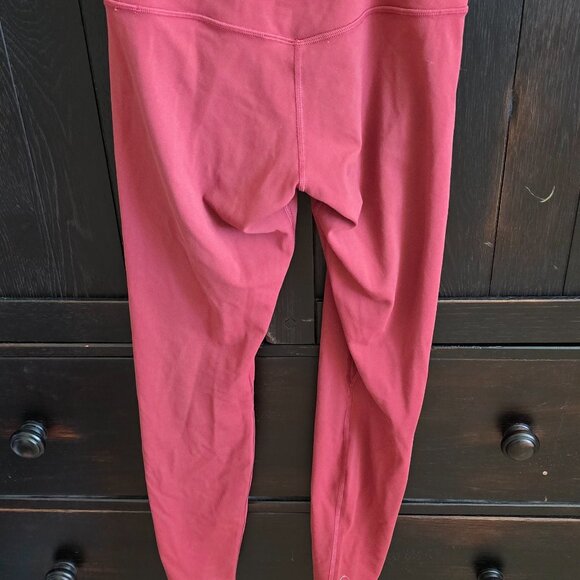 Lululemon Align High-Rise Pant 28" Pomegranate size 6 - Picture 4 of 6